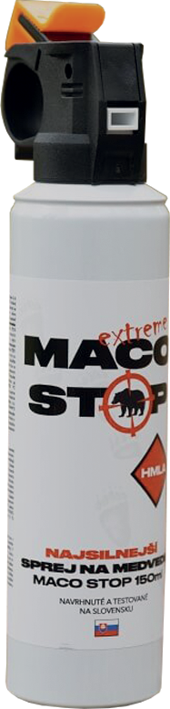 Najsilnejší sprej na medvede MACO STOP Extreme 150ml hmla - foto